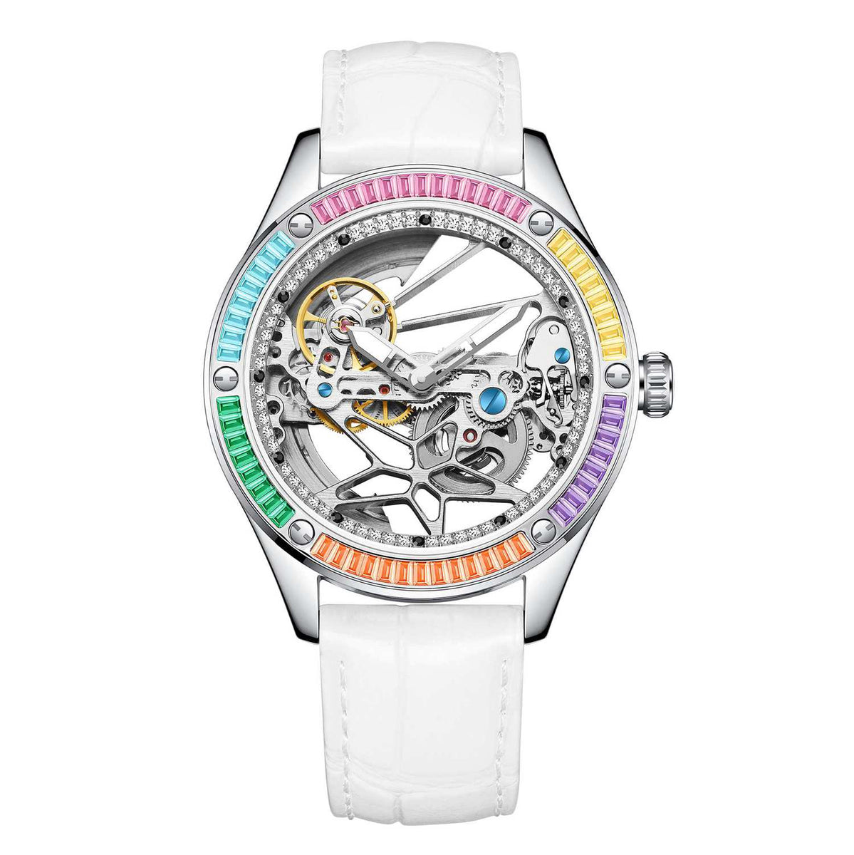 See through watch transparent movement watches – Davena watches